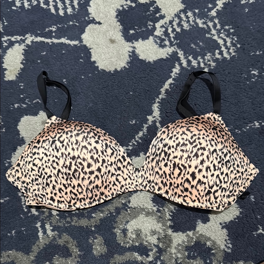 Leopard Print Women's Bra